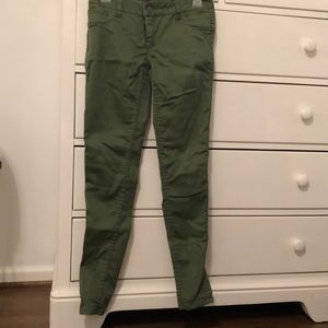 Reversible Camp/Green Skinny Jeans